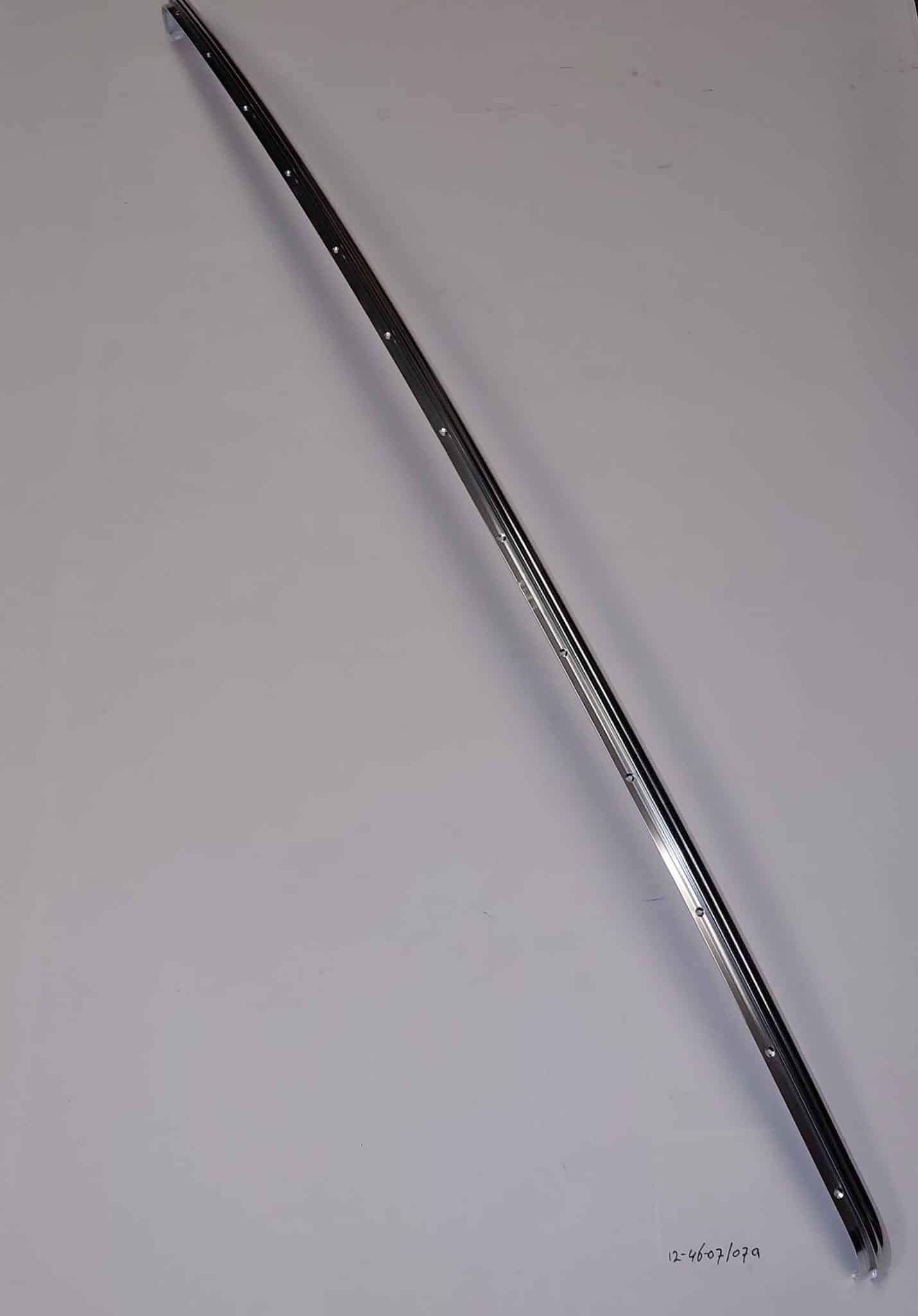 Horizontal Metal Bumper, Upper Half 12-46-07/07a