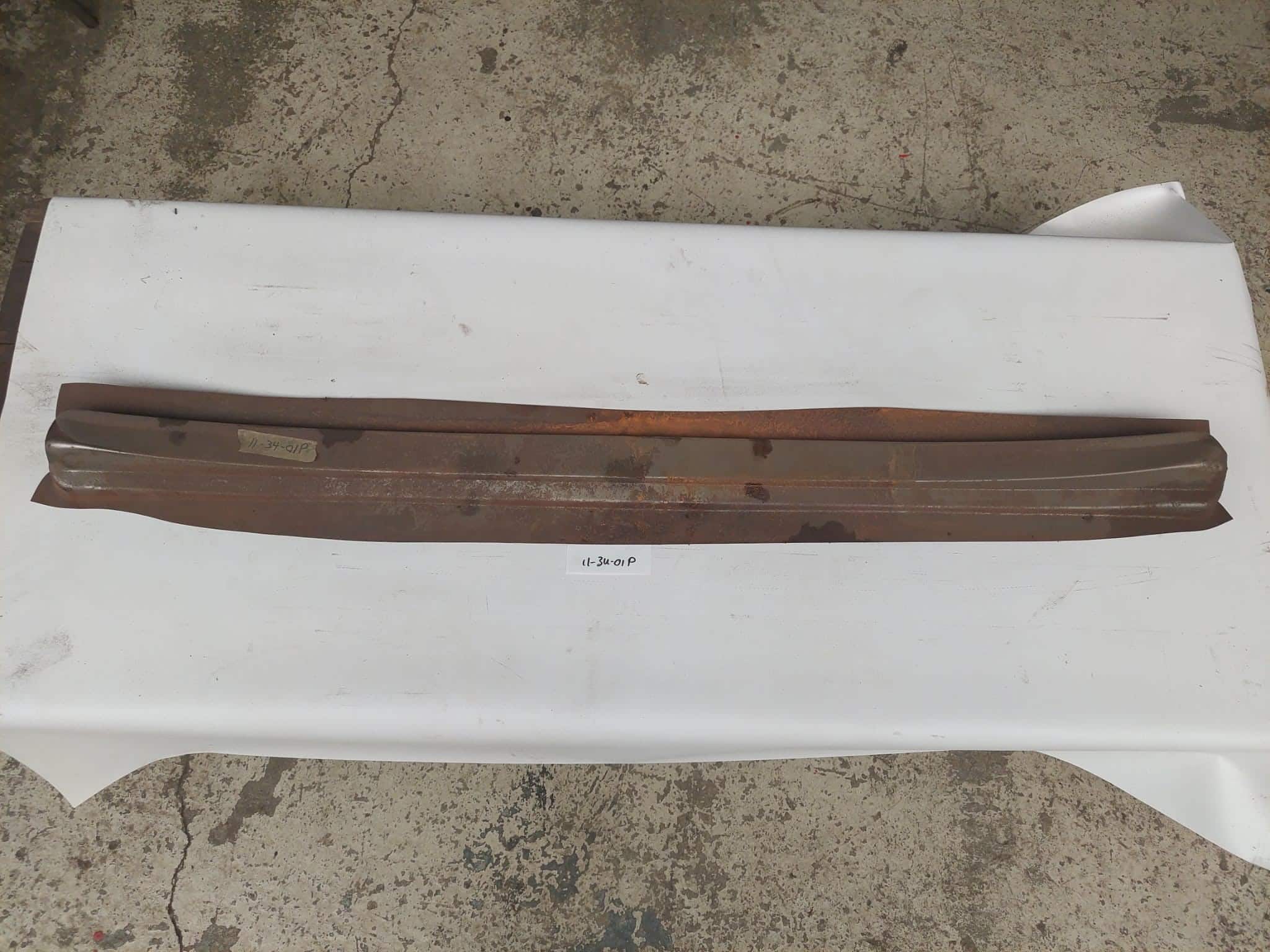 Windshield Metal Frame, Partial Piece 11-34-01P