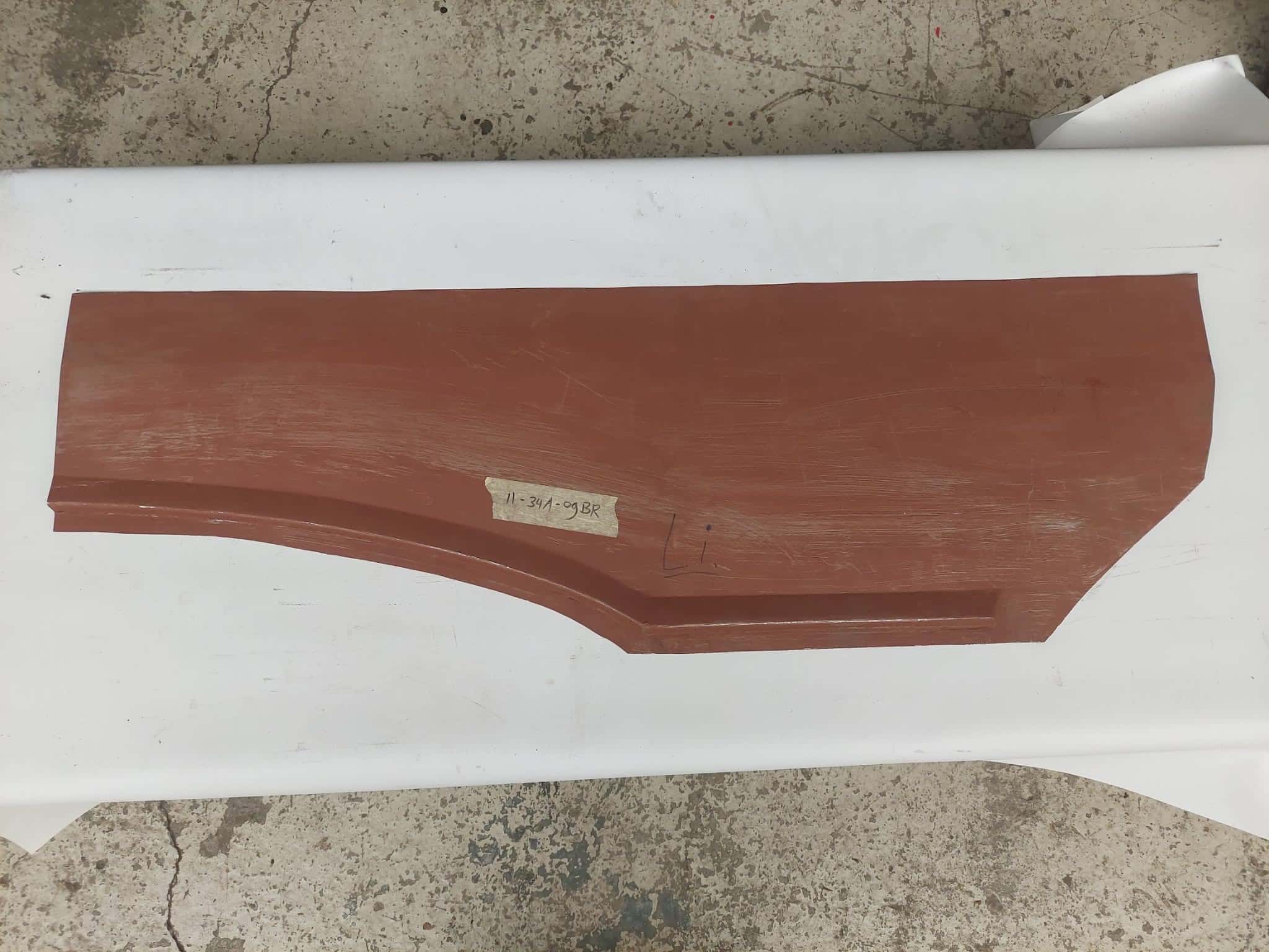 Left Rear Lip Quarter Panel, Rear Half 11-34a-09bR
