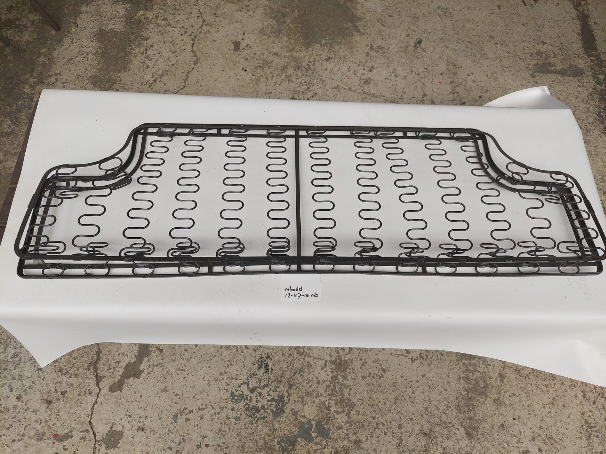 Bottom Rear Seat Spring Bench 12-47-10mb