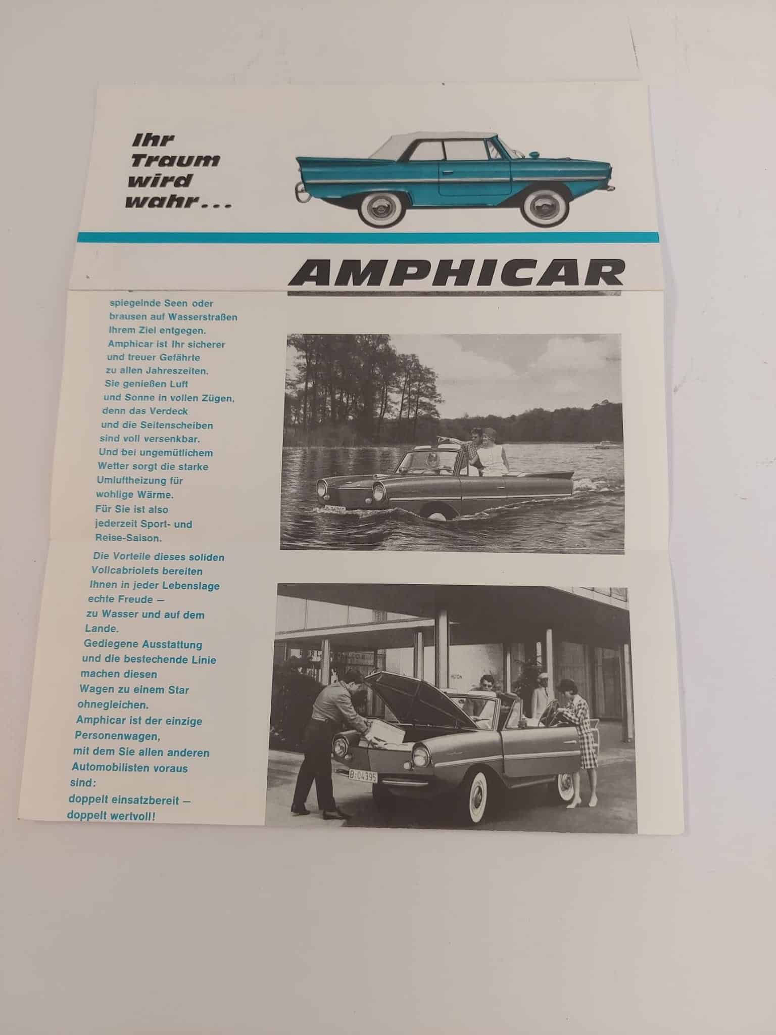 Amphicar Brochure (German)