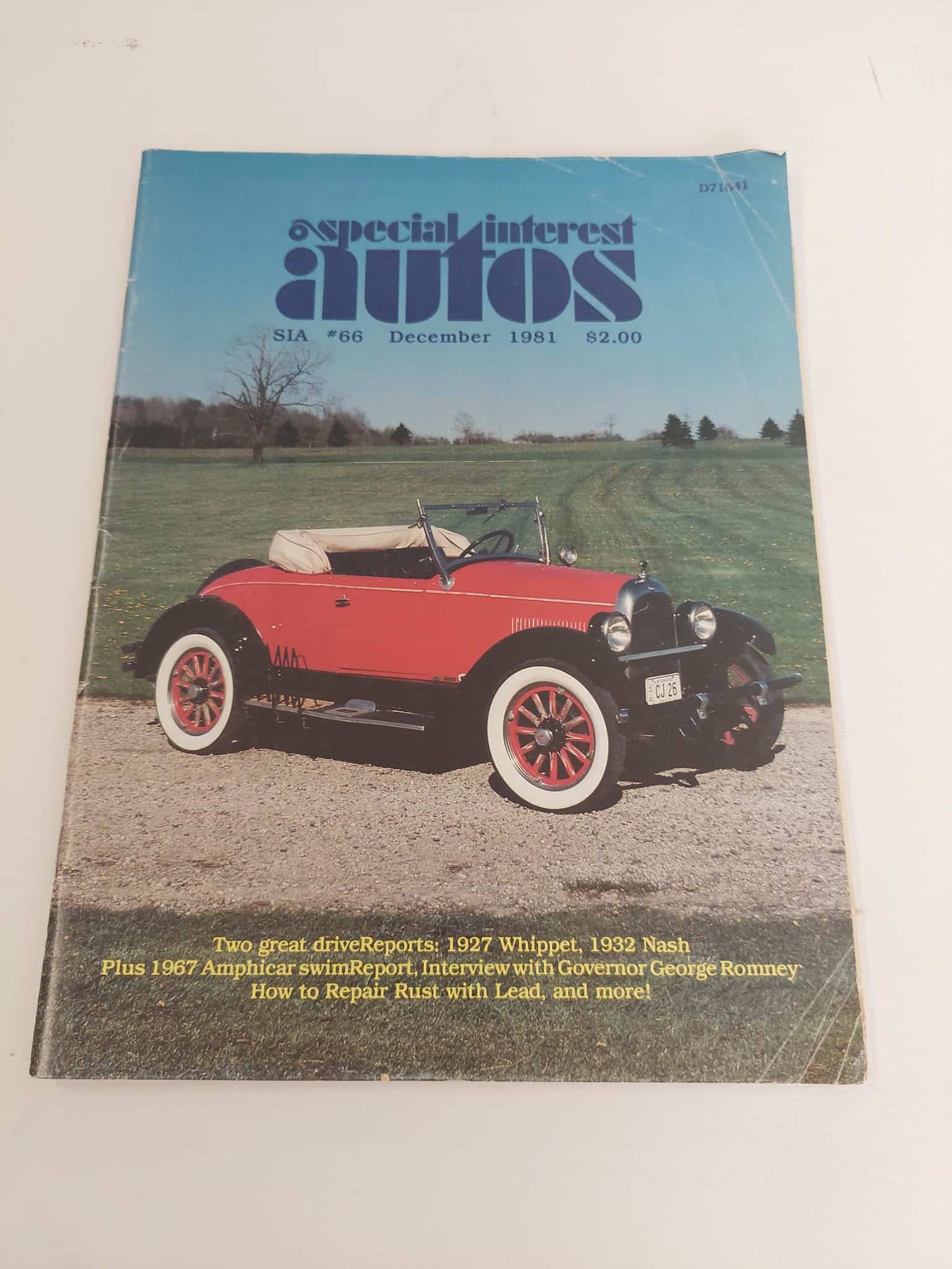 Magazine Auto's 1981